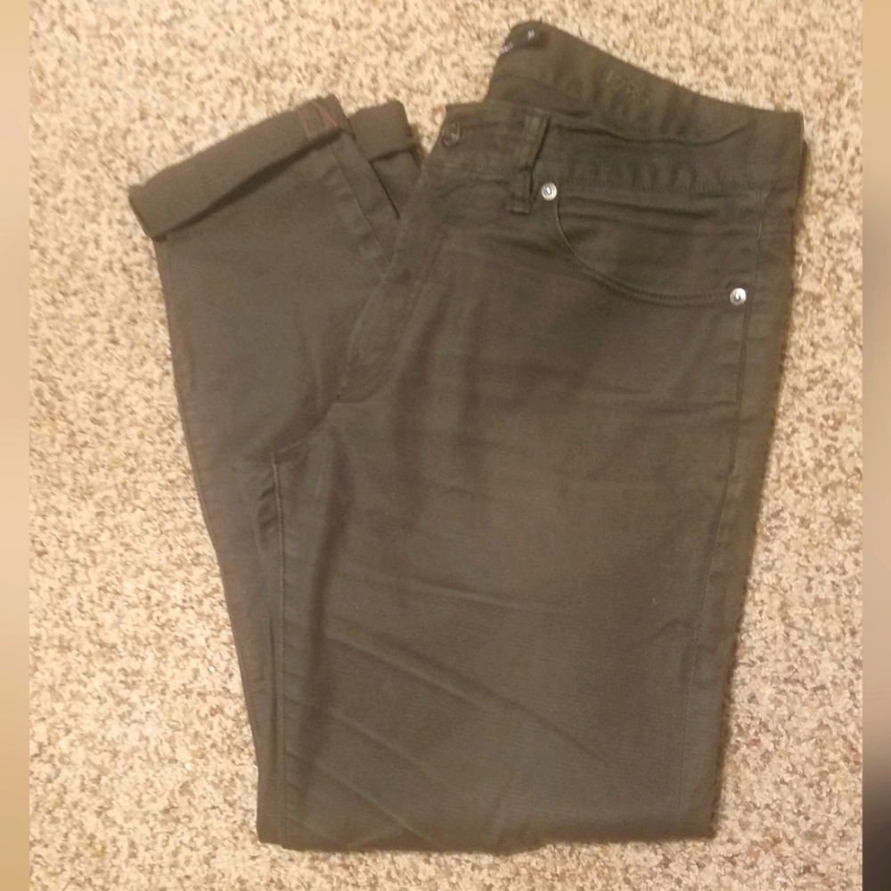 Club Monaco Olive Green Jeans Size 34